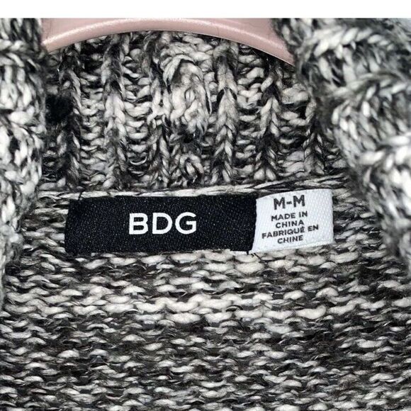 BDG Open Front Multicolor Pocketed Cardigan Size M - Picture 2 of 6